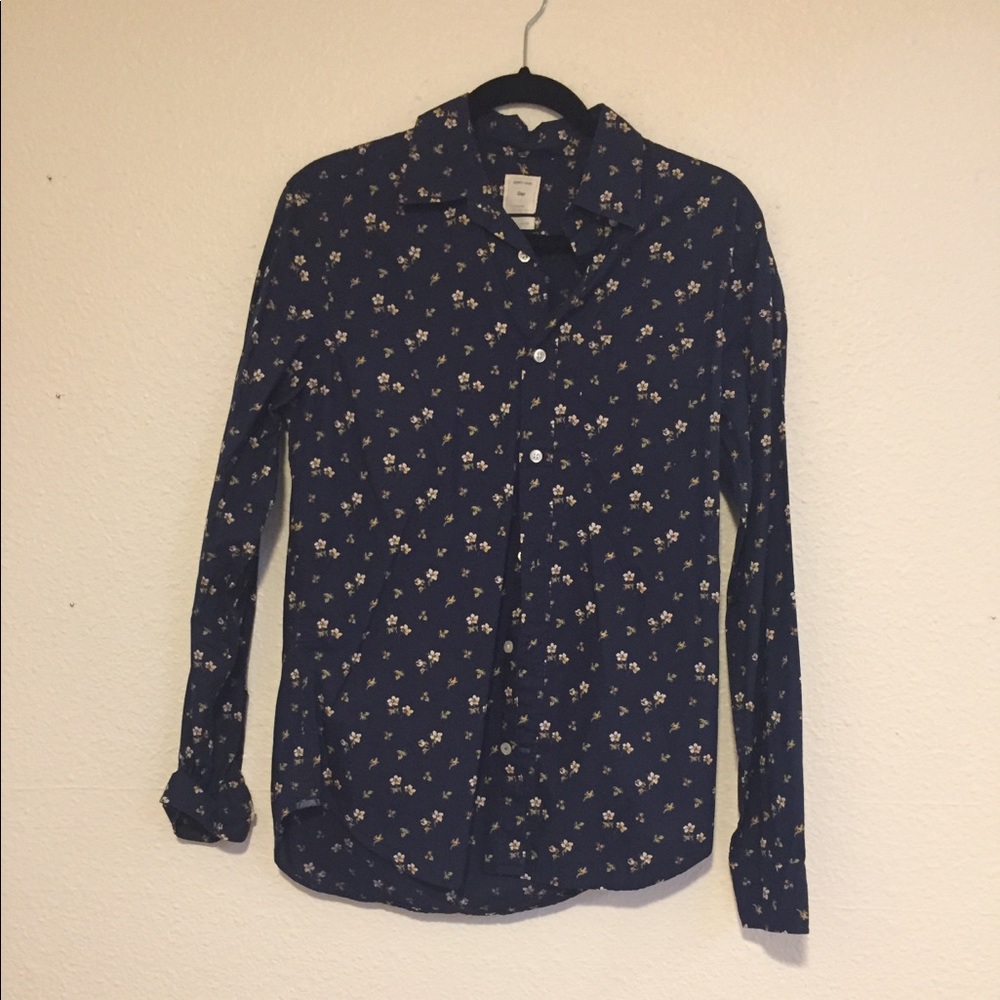 Floral Button Up